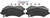 Blue Series Semi-Metallic Front Brake Pad Set | BOSBE1327H