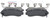 Blue Series Ceramic Front Brake Pad Set | BOSBE1521H