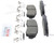 Blue Series Ceramic Front Brake Pad Set | BOSBE1521H