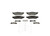 Blue Series Semi-Metallic Brake Pad Set | BOSBE1066H