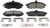 Blue Series Ceramic Front Brake Pad Set | BOSBE941H