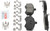 Blue Series Ceramic Front Brake Pad Set | BOSBE941H