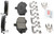 Blue Series Ceramic Front Brake Pad Set | BOSBE941H