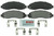 Blue Series Semi-Metallic Front Brake Pad Set | BOSBE962H