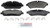 Blue Series Semi-Metallic Front Brake Pad Set | BOSBE2301H