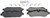 Blue Series Semi-Metallic Front Brake Pad Set | BOSBE2301H