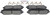 Blue Series Ceramic Front Brake Pad Set | BOSBE2187H