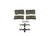 Blue Series Ceramic Front Brake Pad Set | BOSBE1836H