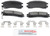 Blue Series Ceramic Rear Brake Pad Set | BOSBE814H