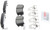 Blue Series Ceramic Rear Brake Pad Set | BOSBE814H