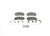 Blue Series Ceramic Front Brake Pad Set | BOSBE1736AH
