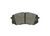 Blue Series Ceramic Front Brake Pad Set | BOSBE1855H