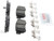 Blue Series Ceramic Rear Brake Pad Set | BOSBE813H