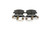 Blue Series Ceramic Front Brake Pad Set | BOSBE1844H