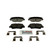 Blue Series Ceramic Front Brake Pad Set | BOSBE1844H
