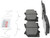Blue Series Ceramic Front Brake Pad Set | BOSBE812H