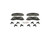 Blue Series Semi-Metallic Rear Brake Pad Set | BOSBE2225H