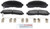 Blue Series Semi-Metallic Front Brake Pad Set | BOSBE913H