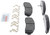 Blue Series Semi-Metallic Front Brake Pad Set | BOSBE913H