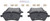 Blue Series Semi-Metallic Front Brake Pad Set | BOSBE1204H