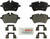 Blue Series Semi-Metallic Front Brake Pad Set | BOSBE1204H