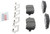 Blue Series Ceramic Front Brake Pad Set | BOSBE956H