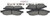Blue Series Semi-Metallic Front Brake Pad Set | BOSBE1015H