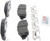 Blue Series Semi-Metallic Front Brake Pad Set | BOSBE1015H