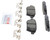 Blue Series Ceramic Rear Brake Pad Set | BOSBE1161H