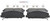Blue Series Ceramic Front Brake Pad Set | BOSBE1509H
