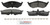 Blue Series Ceramic Front Brake Pad Set | BOSBE591H