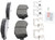 Blue Series Ceramic Front Brake Pad Set | BOSBE1338H