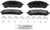 Blue Series Ceramic Rear Brake Pad Set | BOSBE2208H