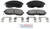 Blue Series Ceramic Front Brake Pad Set | BOSBE430H