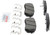 Blue Series Ceramic Front Brake Pad Set | BOSBE1295H
