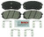 Blue Series Ceramic Front Brake Pad Set | BOSBE1295H