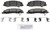 Blue Series Ceramic Front Brake Pad Set | BOSBE1159H