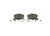 Blue Series Ceramic Front Brake Pad Set | BOSBE1711H