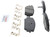 Blue Series Ceramic Front Brake Pad Set | BOSBE2380H