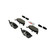 Blue Series Semi-Metallic Front Brake Pad Set | BOSBE768H