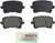 Blue Series Ceramic Rear Brake Pad Set | BOSBE1348