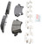 Blue Series Ceramic Rear Brake Pad Set | BOSBE2233H