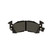 Blue Series Semi-Metallic Front Brake Pad Set | BOSBE52H