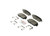 Blue Series Ceramic Front Brake Pad Set | BOSBE1735H