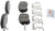 Blue Series Ceramic Front Brake Pad Set | BOSBE929H