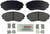 Blue Series Ceramic Front Brake Pad Set | BOSBE551H
