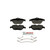 Blue Series Semi-Metallic Rear Brake Pad Set | BOSBE1341H