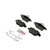 Blue Series Semi-Metallic Rear Brake Pad Set | BOSBE1341H