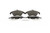 Blue Series Semi-Metallic Front Brake Pad Set | BOSBE1342H