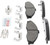 Blue Series Ceramic Front Brake Pad Set | BOSBE749H